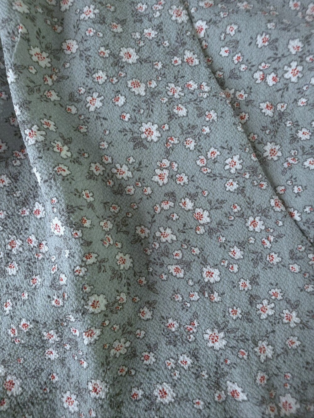 Romantic Blue Ruffled Fluttersleeve Floral Dress NWOT, Monteau Los Angeles - Picture 6 of 7